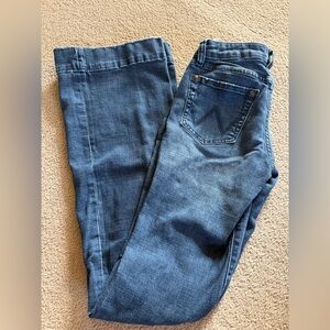 Wrangler Women's Blue Flare & Wide Leg Jeans